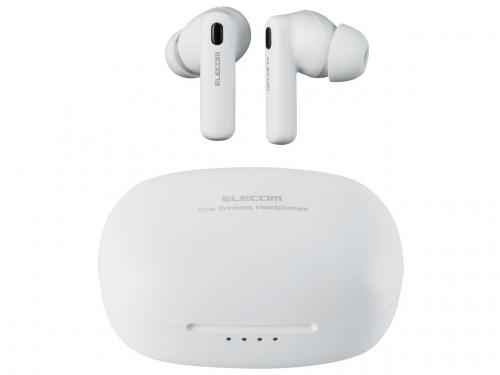エレコム ELECOM 完全ワイヤレス Bluetoothイヤホン ホワイト LBT-TWS13WH