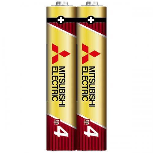 三菱 MITSUBISHI アルカリ乾電池 単4形 2本パック LR03GR/2S