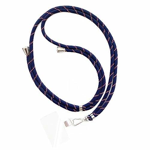 フェイム企画 FMK スマホショルダー ストラップ 長さ調整機能 軽量 ネイビーレッド FMK-SST2271NXR