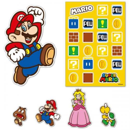 【アウトレット】任天堂 Nintendo スーパーマリオ　デコレーションステッカー マリオ NSL0133