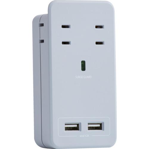 ファーゴ Fargo SATI COLOR AC4個口 4.2A USB スモーキーブルー CT221SB