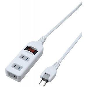 ヤザワ YAZAWA ノイズフィルター集中スイッチ付タップ(3個口・5m) ホワイト Y02BKNS315WH