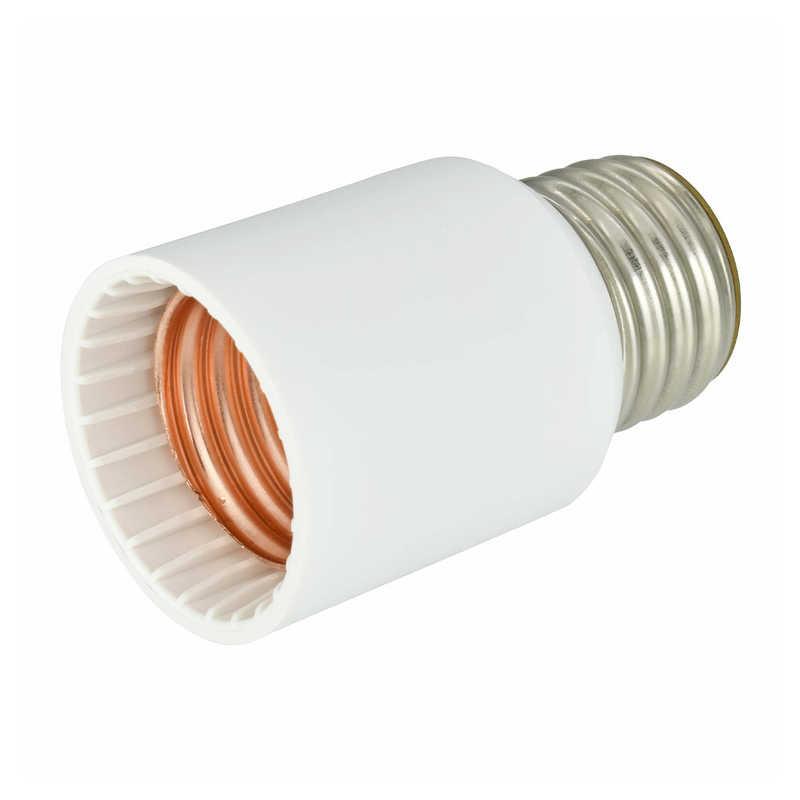 オーム電機 OHM ソケットアダプター E26用 白 HS-L26EK-W