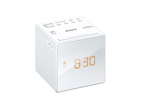 ソニー SONY FM/AMクロックラジオ ホワイト ICF-C1-W