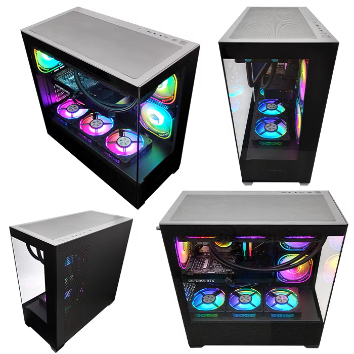 Pasoul パソウル デスクトップ ゲーミング パソコン DDT012-BK　CPU: AMD Ryzen 7 5700X, メモリ: 32GB, SSD: 512GB, グラフィックボード: GeForce RTX 5060