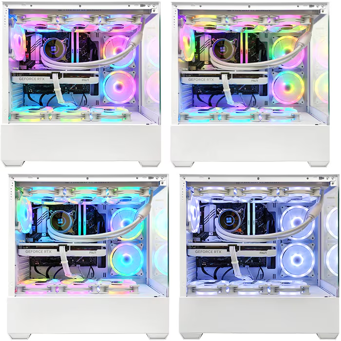 Pasoul パソウル デスクトップ ゲーミング パソコン DDT012-WH　CPU: AMD Ryzen 7 5700X, メモリ: 32GB, SSD: 512GB, グラフィックボード: GeForce RTX 5060