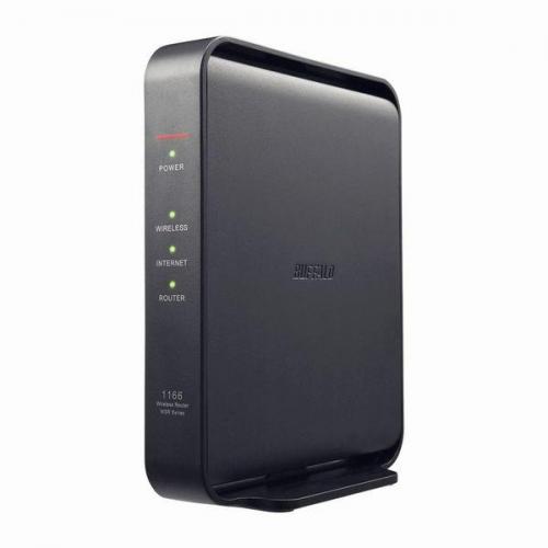 バッファロー BUFFALO Wi-Fiルーター  866+300Mbps ブラック WSR-1166DHPL2D