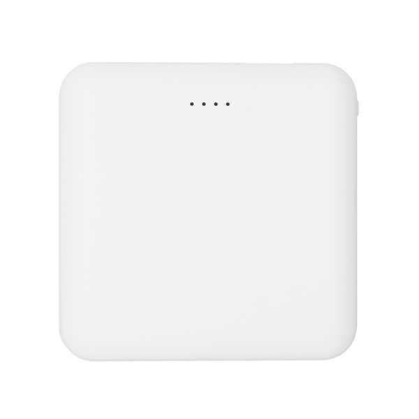 クオリティトラストジャパン 5,000mAh スリムモバイルバッテリー QTC-0505WH