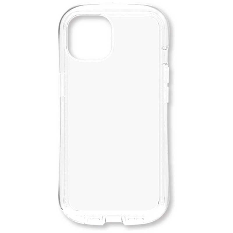 トリニティ iPhone 14 6.1インチ 耐衝撃背面ガラスケース クリア TR-IP22M2-CGCR-CCCL