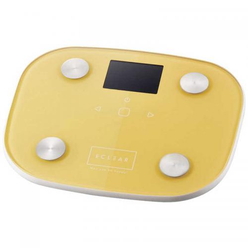 エレコム ELECOM エクリア体組成計 FS03シリーズ イエロー HCS-FS03Yl