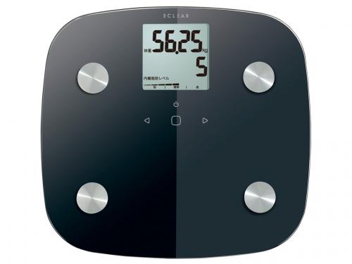 エレコム ELECOM エクリア体組成計 FS01シリーズ ブラック HCS-FS01BK