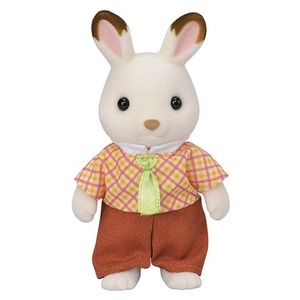 エポック社　EPOCH シルバニアファミリー ウ-100 ショコラウサギのお父さん