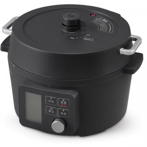 アイリスオーヤマ IRISOHYAMA 電気圧力鍋 4.0L ブラック KPC-MA4-B