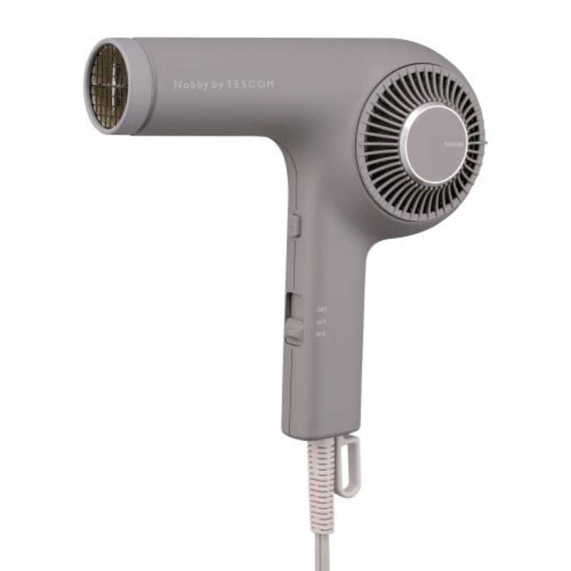 テスコム ヘアドライヤー スモーキーグレー NIB400B-H