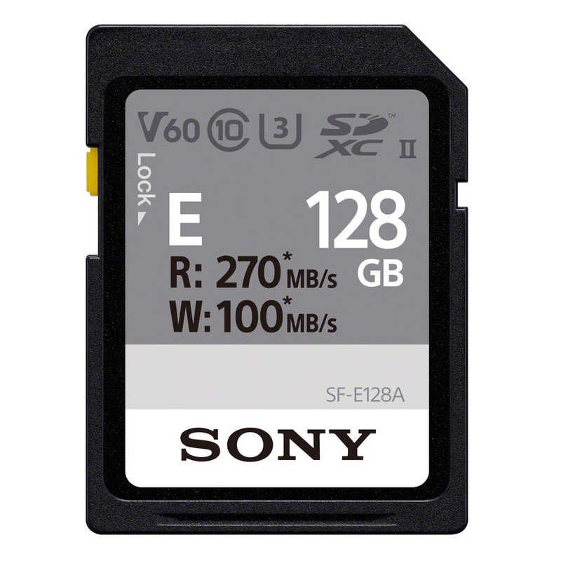 ソニー SONY SDXC UHS-II メモリーカード(128GB) SF-Eシリーズ SF-E128AT