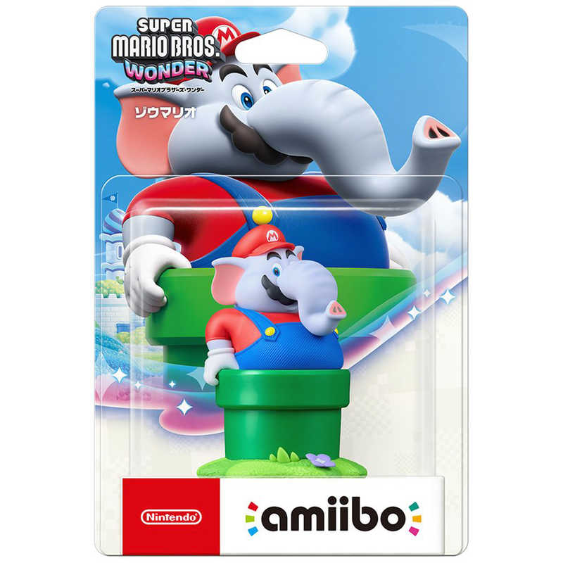 【アウトレット】任天堂　amiibo ゾウマリオ(スーパーマリオシリーズ)NVL-C-ABAY amiibo ｿﾞｳﾏﾘｵ