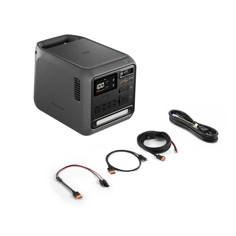 DJI Power 1000 Mini Plus ［リン酸鉄リチウムイオン電池 / 9出力 / AC・DC・USB-C充電・ソーラー(別売) / USB Power Delivery対応］ DY0044