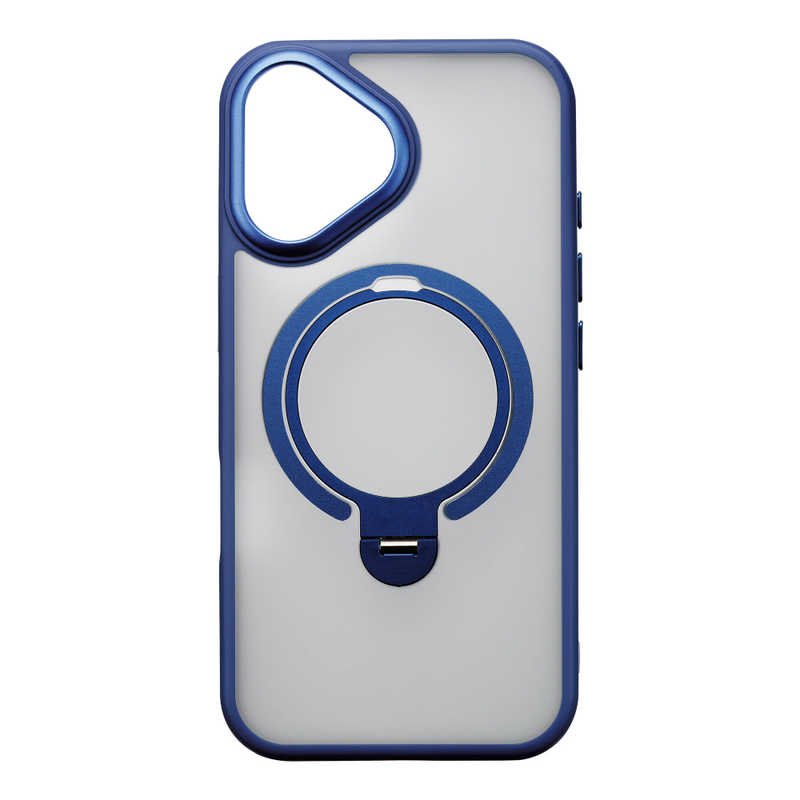 サンクレスト SUNCREST iPhone 16用マグスタプラスケース ネイビー I38FIJS06