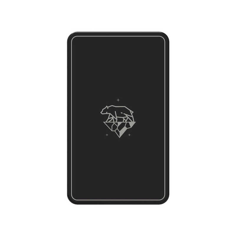 トリニティ スマ冷え Premium 貼って剥がせるスマートフォン冷却シート 蓄熱1．5倍 ブラック TR-SHPS-BK