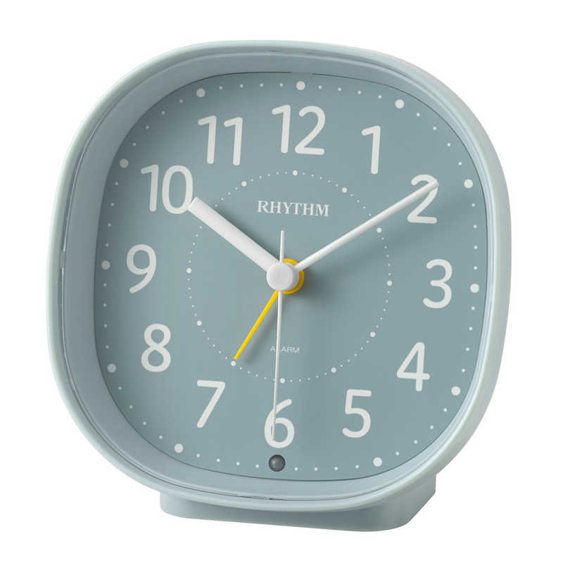 リズム RHYTHM リフレR674 目覚まし時計 青 8RE674SR04