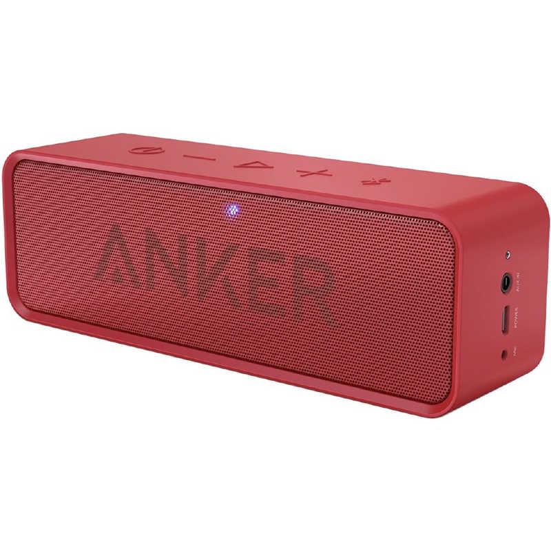 アンカー Anker Japan ブルートゥーススピーカー SoundCore ［防水 /Bluetooth対応］ レッド A3102096