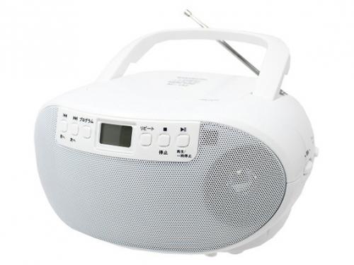 ウィンテック WINTECH CDラジオ ホワイト KC-132W