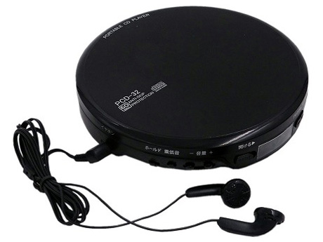 ウィンテック WINTECH ポータブルCDプレーヤー PCD-32