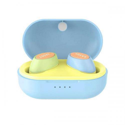 ナガオカ NAGAOKA 完全ワイヤレスイヤホン ブルーイエロー L101TWSBLYE