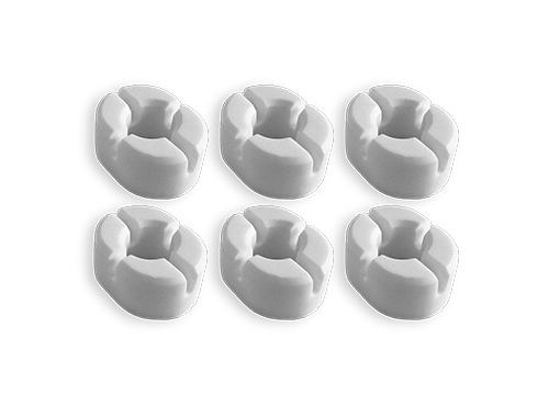 シリウス 介護用洗身用具switleBODY 専用スポンジ 1セット（6個入）　SWB-SP1006(W)