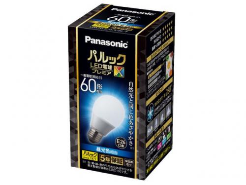 パナソニック Panasonic LED電球 E26 プレミアX 昼光色 LDA7DDGSZ6F