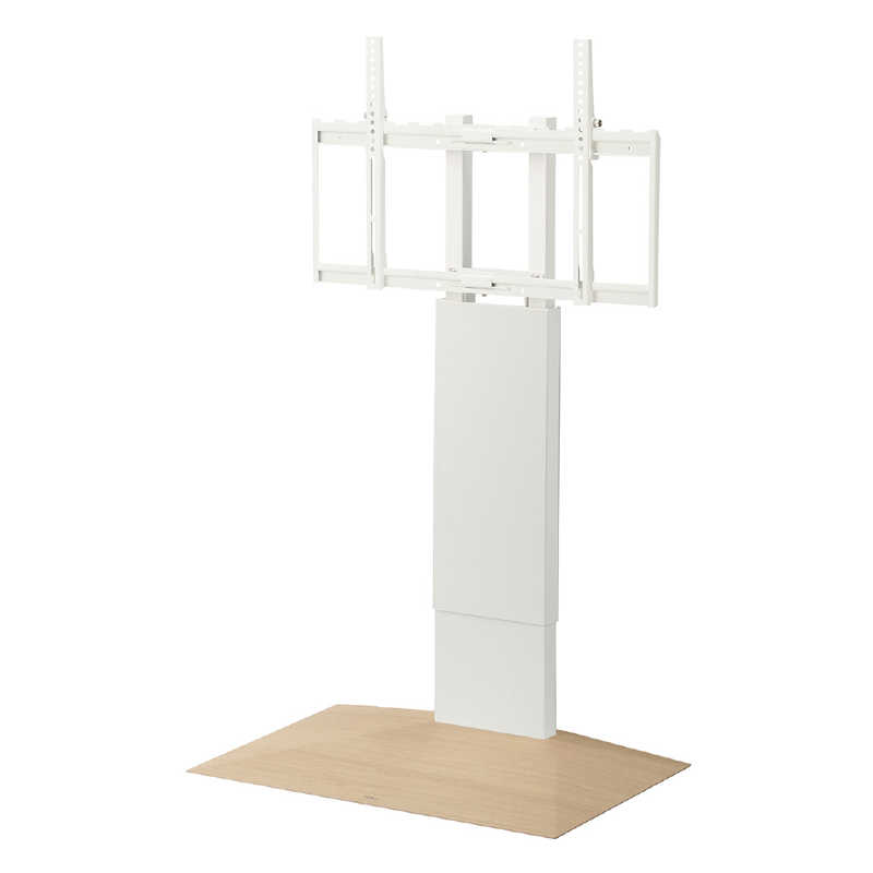 ナカムラ 32～80V型対応 首振り機能付き WALL TVスタンド V3 SW ロータイプ EQUALS・WALLシリーズ ホワイトオークベース WLTVZ5W32