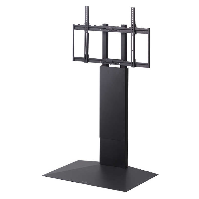 ナカムラ 32～80V型対応 首振り機能付き WALL TVスタンド V3 SW ロータイプ EQUALS・WALLシリーズ サテンブラック WLTVZ5119