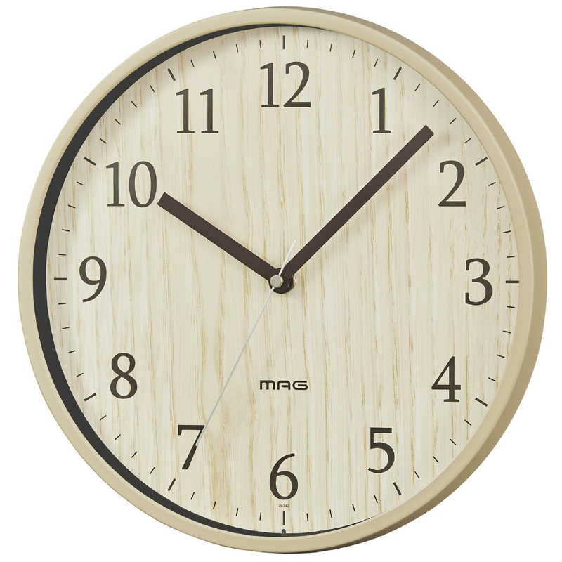 MAG 掛時計 アイボリー W-742 N-Z