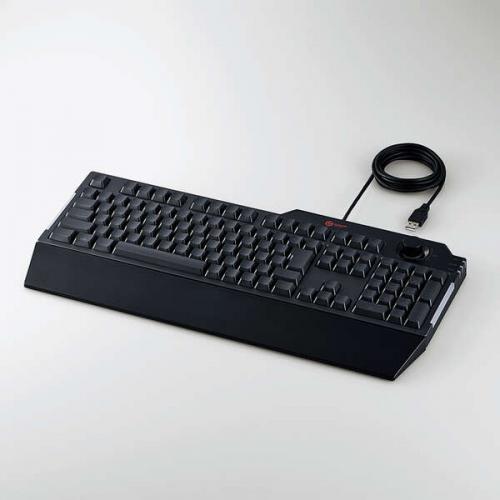 エレコム ELECOM メンブレンゲーミングキーボード TK-G02UMBK