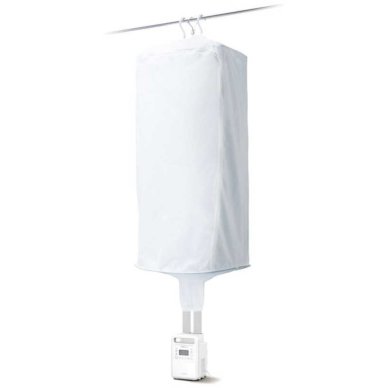アイリスオーヤマ ふとん乾燥機 衣類乾燥袋M ホワイト FK-CDB-M