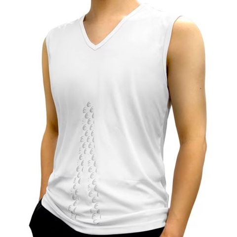 リライブ RELIVE リライブ インナーシャツ ノースリーブ メンズ ホワイト LLサイズ INV-002-WHT-LL