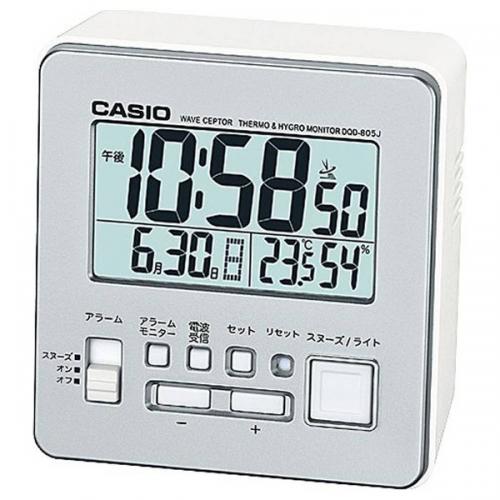 CASIO 電波目覚まし時計 DQD-805J-8JF カシオ
