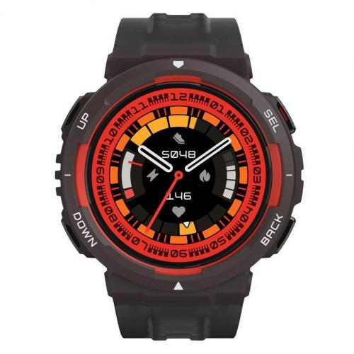 Amazfit アマズフィット スマートウォッチ Amazfit Active Edge ラバブラック sp170067-C205