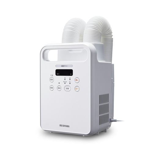 アイリスオーヤマ IRIS OHYAMA ふとん乾燥機 ツインノズル KFK-202R-W