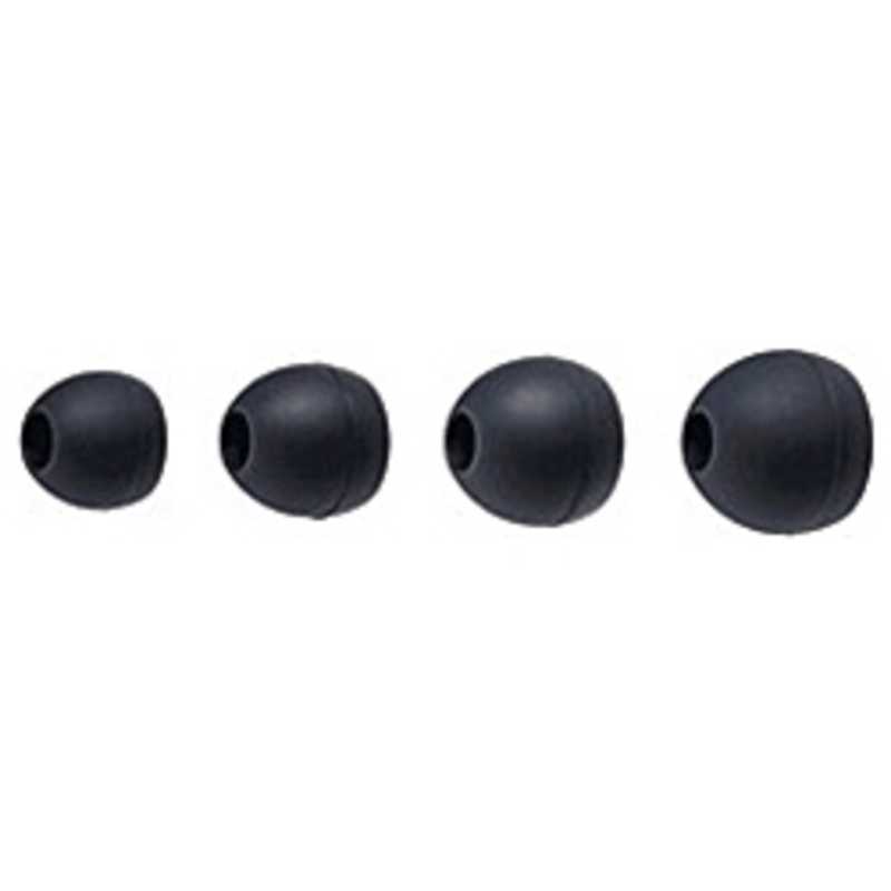 オーディオテクニカ ファインフィット スペアイヤピース(XSサイズ用 6個入り) ブラック ER-CKM55XSBK