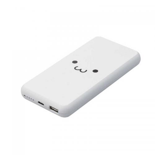 エレコム ELECOM モバイルバッテリー  10000mAh ホワイトフェイス DE-C38-10000WF