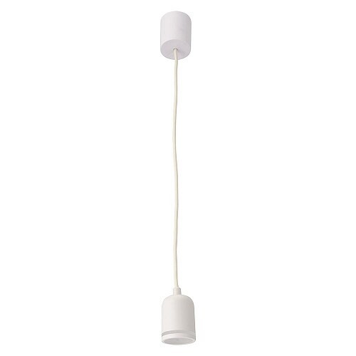 オーム電機 LED付きペンダントライト 電球色 ホワイト LT-YR8-W