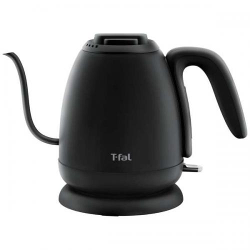 ティファール T-fal 電気ケトル カフェ ロック 0.8L ブラック KO9218JP