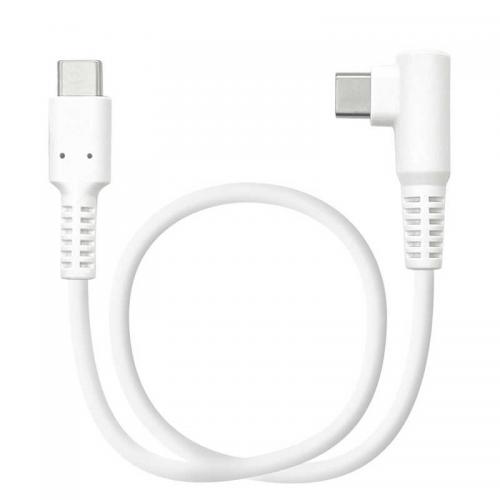 ラスタバナナ RastaBanana L字型 充電・通信ケーブル PD対応 30cm ホワイト R03CACC3A02WH