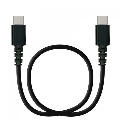 ラスタバナナ RastaBanana 充電・通信ケーブル Type-C 30cm ブラック R03CACC3A03BK