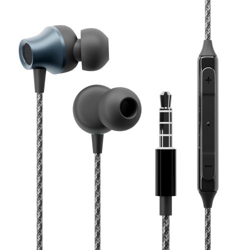 PGA ピージーエー 3.5mmイヤホンプラグ ステレオイヤホン タフケーブル カナルタイプ ブラック PG-SETC1BK3