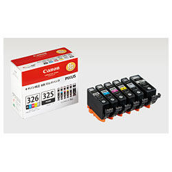 Canon 純正インクタンク 6色マルチパック BCI-326+325/6MP キヤノン(キャノン)