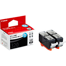 Canon 純正インクタンク ブラック 2個パック BCI-320PGBK2P キヤノン(キャノン)
