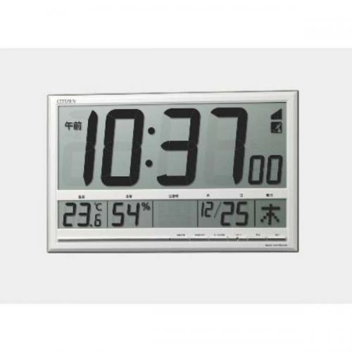 リズム時計 RHYTHM 目覚まし時計 白 8RZ200-003