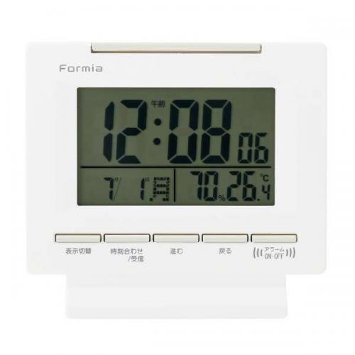 保土ヶ谷電子販売 電波デジタル目覚まし時計 HT-018RC